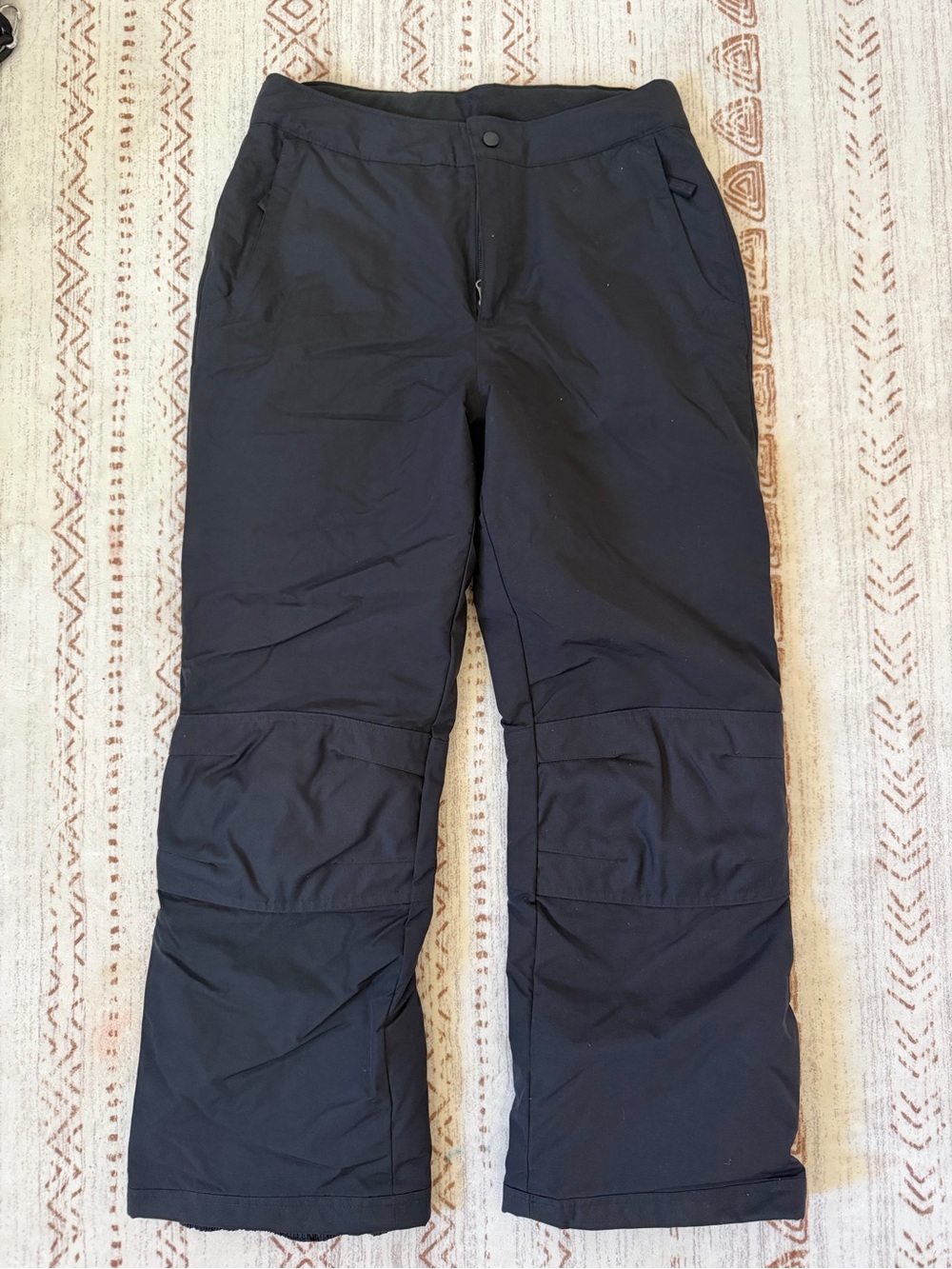 Lands' End Black Wonen’s Insulated Snow Pants